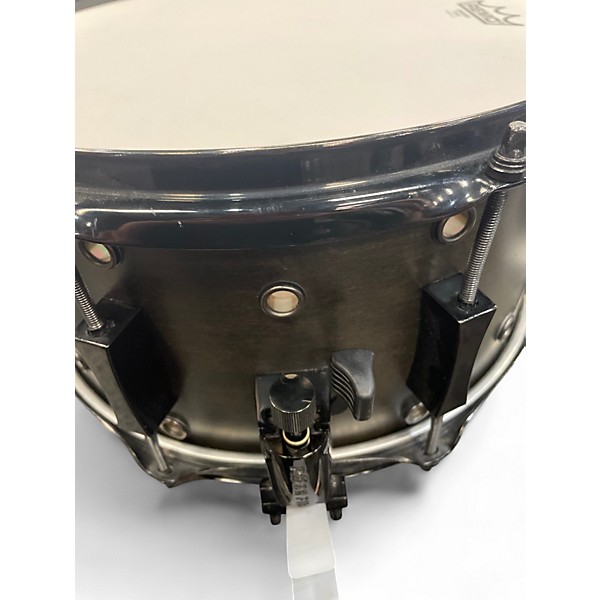 Used Pork Pie 13X7 Little Squealer Snare Charcoal Drum