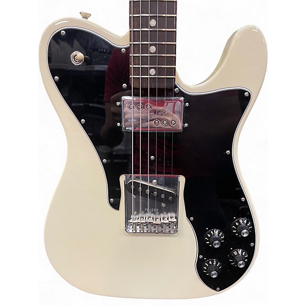 Used Fender 1977 AMERICAN VINTAGE TELECASTER Olympic White Solid Body Electric Guitar