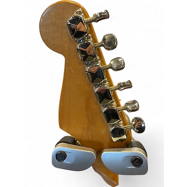 Used Fender STRATOCASTER Black Solid Body Electric Guitar