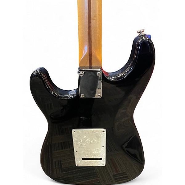 Used Fender STRATOCASTER Black Solid Body Electric Guitar