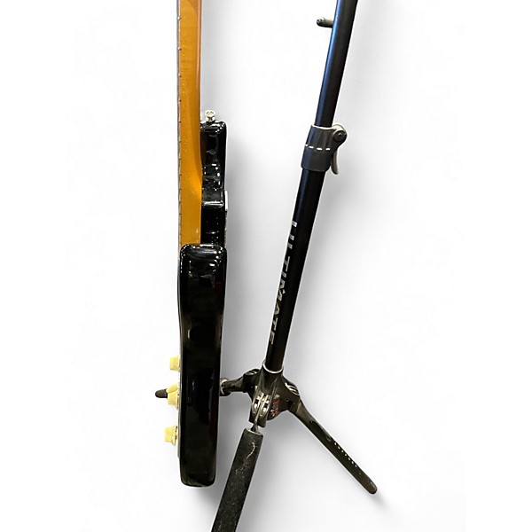 Used Fender STRATOCASTER Black Solid Body Electric Guitar