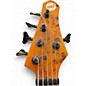 Used MTD Kingston Z Poplar Burl Vintage Natural Electric Bass Guitar