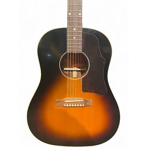 Used 2022 Epiphone Inspired By Gibson J45 Vintage Sunburst Acoustic Electric Guitar
