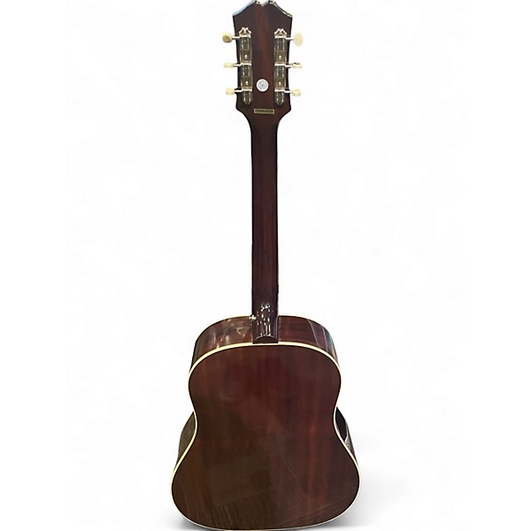 Used 2022 Epiphone Inspired By Gibson J45 Vintage Sunburst Acoustic Electric Guitar