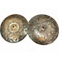 Used MEINL 14in BYZANCE EXTRA DRY MEDIUM  HIHAT PAIR Cymbal thumbnail