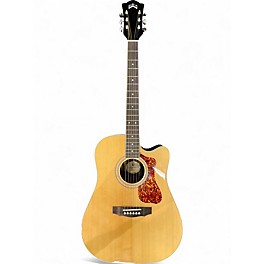 Used Guild D260CE DELUXE Natural Acoustic Electric Guitar