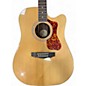 Used Guild D260CE DELUXE Natural Acoustic Electric Guitar