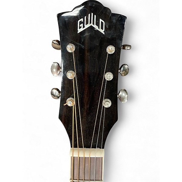 Used Guild D260CE DELUXE Natural Acoustic Electric Guitar