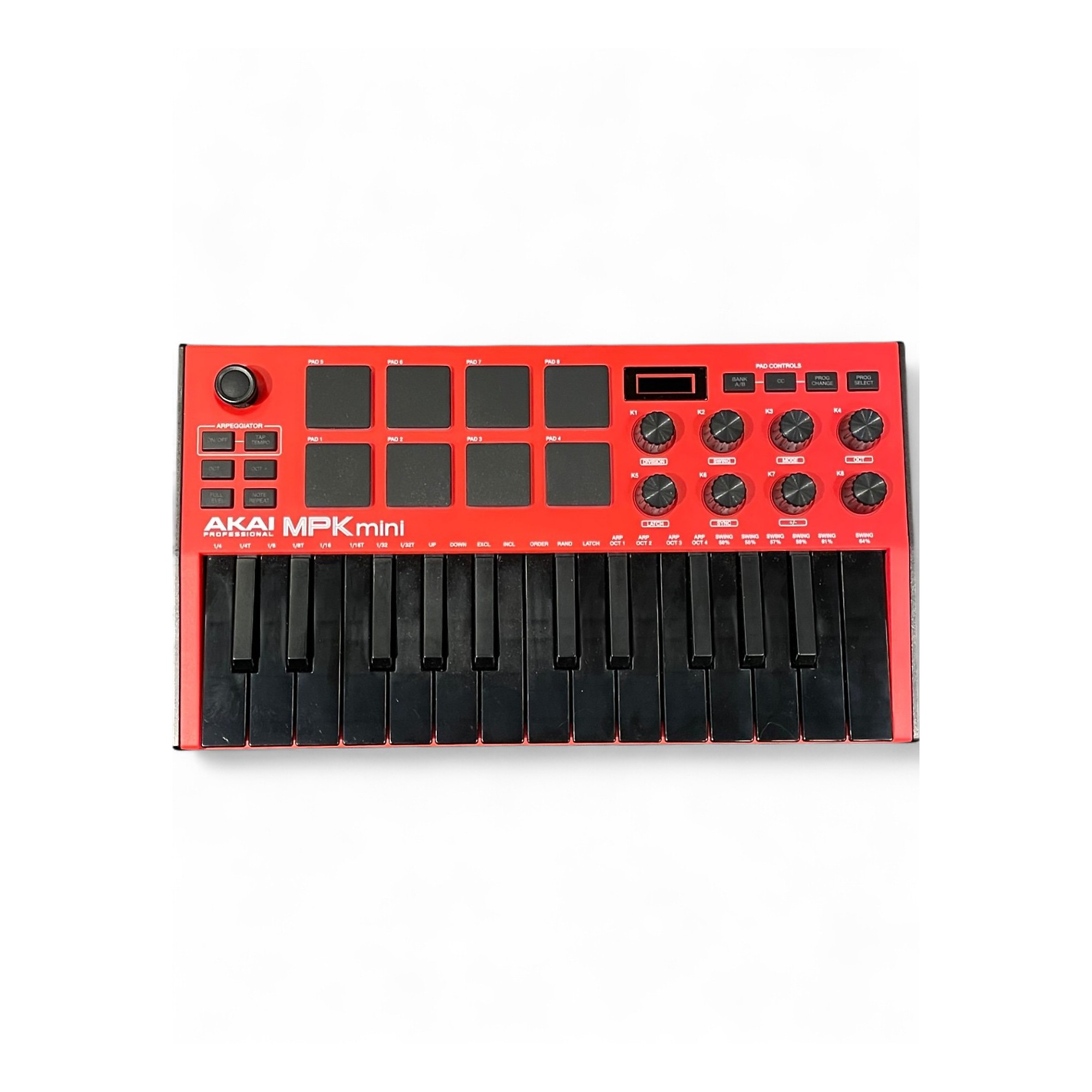 み*⋆様 限定品：akai MPK mini MK2 RED Amazon | Akai Professional USB MIDIキーボードコントローラー