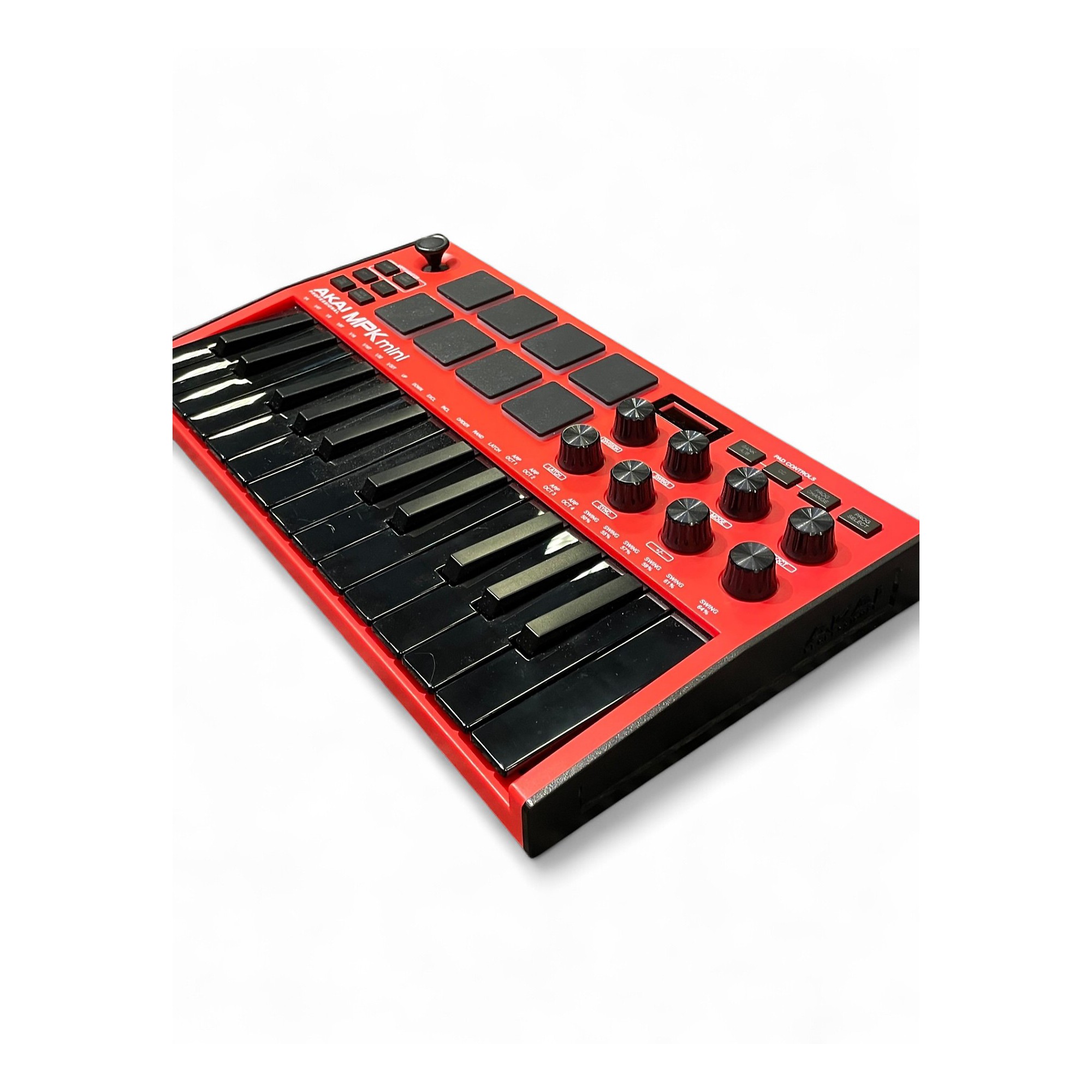 Used Akai Professional MPK Mini MKII Red & Black MIDI