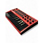 Used Akai Professional MPK Mini MKII Red & Black MIDI Controller