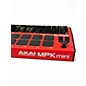 Used Akai Professional MPK Mini MKII Red & Black MIDI Controller