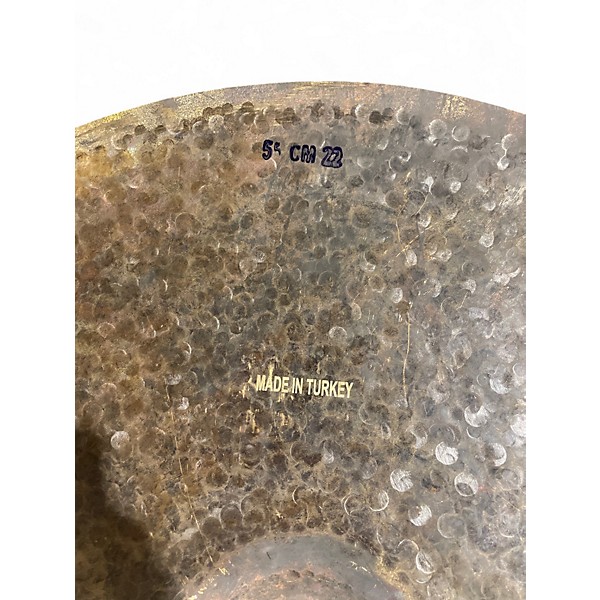Used Bosphorus Cymbals 22in MASTER VINTAGE RIDE Cymbal
