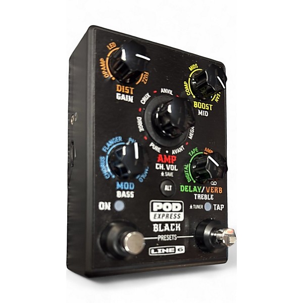 Used Line 6 POD EXPRESS BLACK Effect Processor