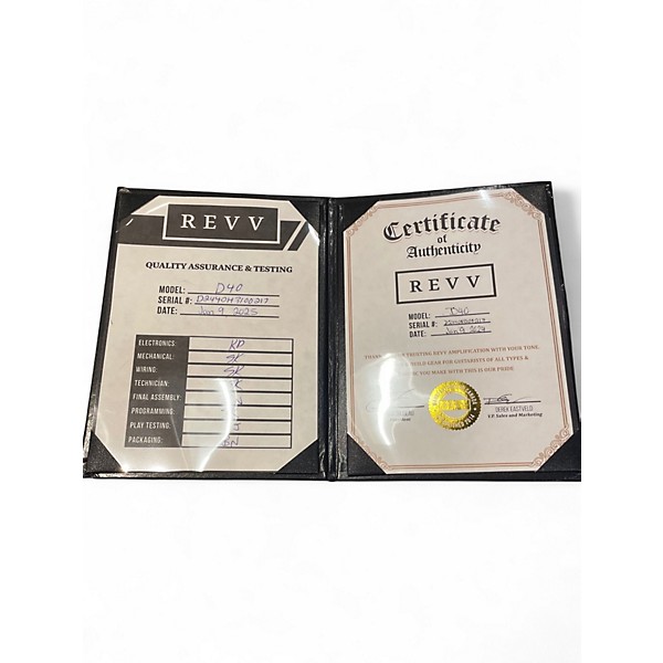 Used Revv Amplification D40 Tube Guitar Amp Head