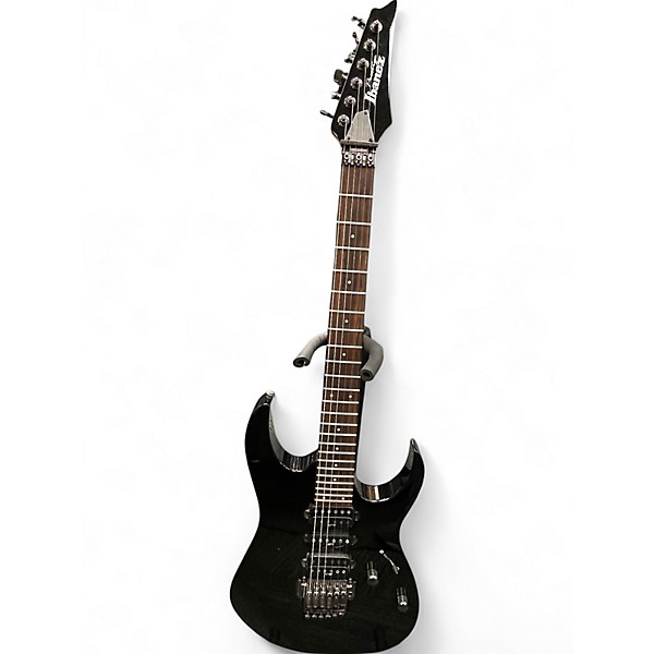 Used Ibanez Prestige RG1570 Black Solid Body Electric Guitar