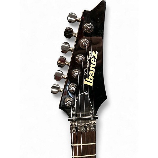 Used Ibanez Prestige RG1570 Black Solid Body Electric Guitar