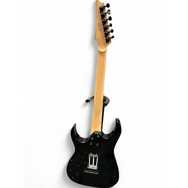 Used Ibanez Prestige RG1570 Black Solid Body Electric Guitar