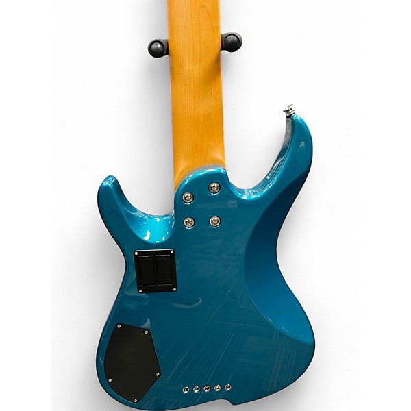 Used Vola ZVA 5 Ocean Turquoise Electric Bass Guitar