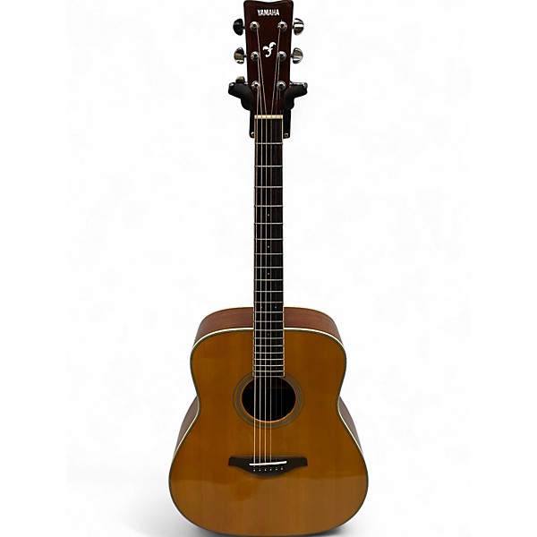 Used Yamaha FG-TA Natural Acoustic Electric Guitar