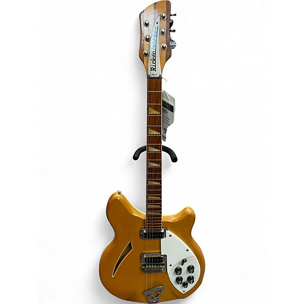 Vintage 1974 Rickenbacker Mapleglo 360 Natural Solid Body Electric Guitar
