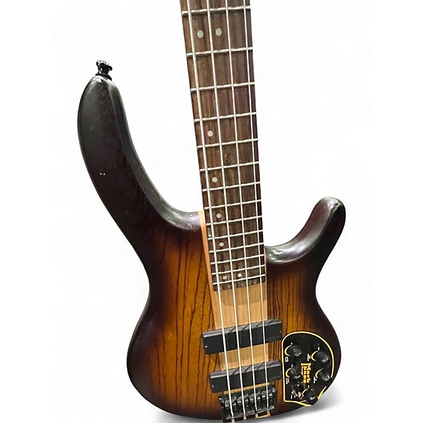 Used Cort C4 Plus ZBMH Trans Brown Electric Bass Guitar