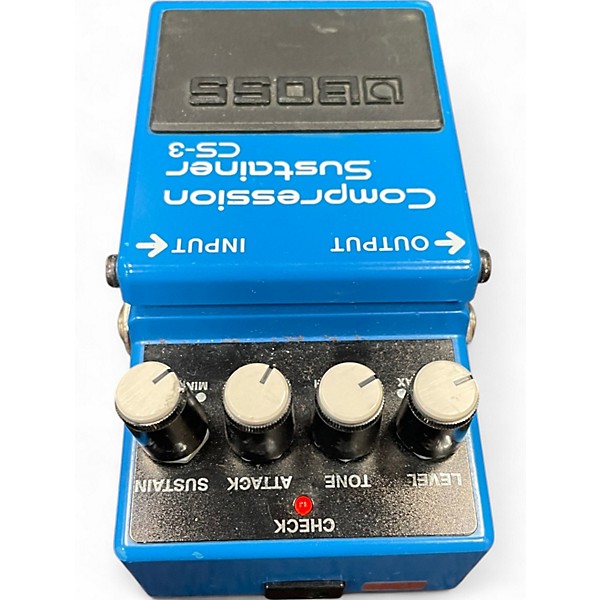 Used BOSS CS3 Compressor Sustainer Effect Pedal