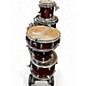 Used Taye 6 Piece STUDIO WINE RED Drum Kit