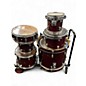 Used Taye 6 Piece STUDIO WINE RED Drum Kit