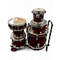 Used Taye 6 Piece STUDIO WINE RED Drum Kit