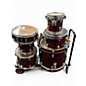 Used Taye 6 Piece STUDIO WINE RED Drum Kit