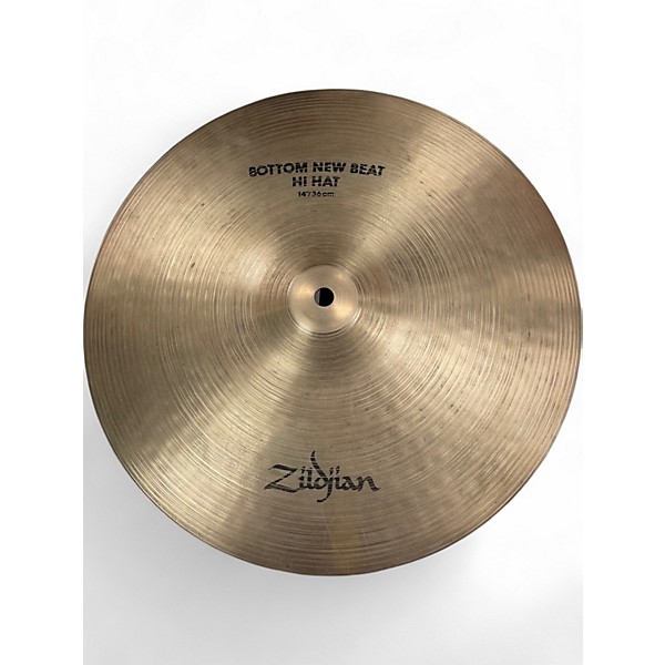 Used Zildjian 14in New Beat Hi Hat Bottom Cymbal