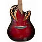 Used Ovation 6778 elite sunburst Acoustic Electric Guitar