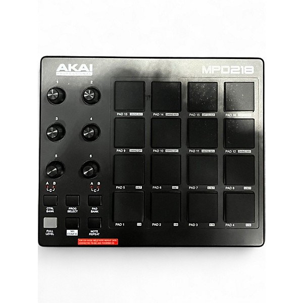Used Akai Professional MPD218 MIDI Controller
