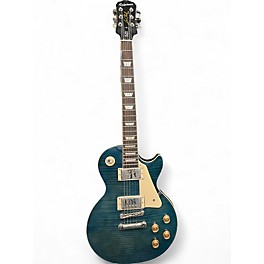 Used Epiphone Les Paul Ultra III Trans Blue Solid Body Electric Guitar