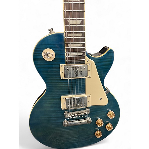 Used Epiphone Les Paul Ultra III Trans Blue Solid Body Electric Guitar