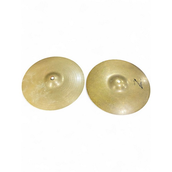 Used Zildjian 14in Z Custom Dyno Beat Hi Hat Pair Cymbal