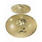 Used Zildjian 14in Z Custom Dyno Beat Hi Hat Pair Cymbal