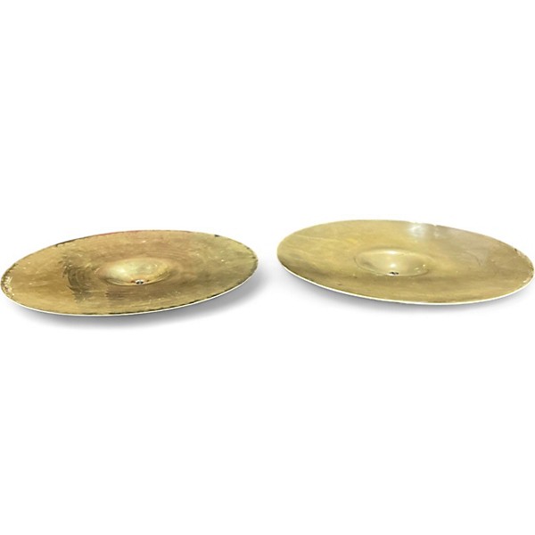 Used Zildjian 14in Z Custom Dyno Beat Hi Hat Pair Cymbal