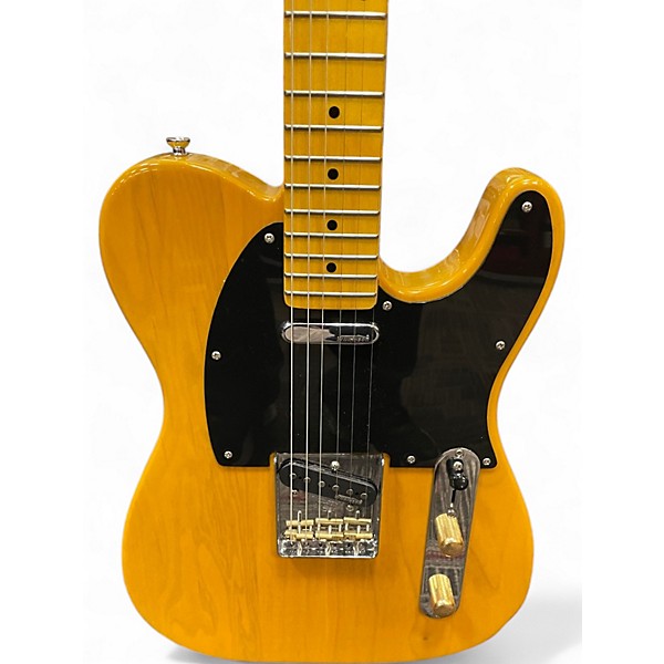 Used Vintage V52 Butterscotch Solid Body Electric Guitar