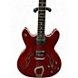 Used Hagstrom Viking P Cherry Hollow Body Electric Guitar