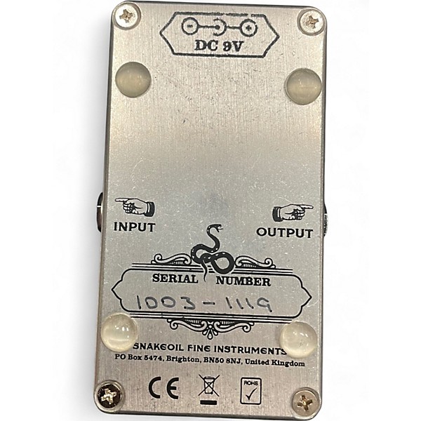 Used Snake Oil Fine Instruments The Marvellous Engine Effect Pedal