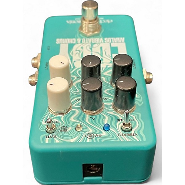 Used Electro-Harmonix Eddy Analog vibrato and chorus Effect Pedal