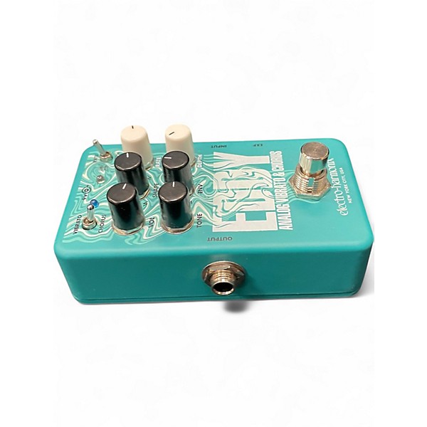 Used Electro-Harmonix Eddy Analog vibrato and chorus Effect Pedal