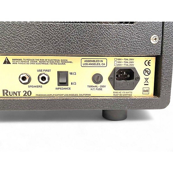 Used Friedman Runt-20 20W Tube Guitar Amp Head