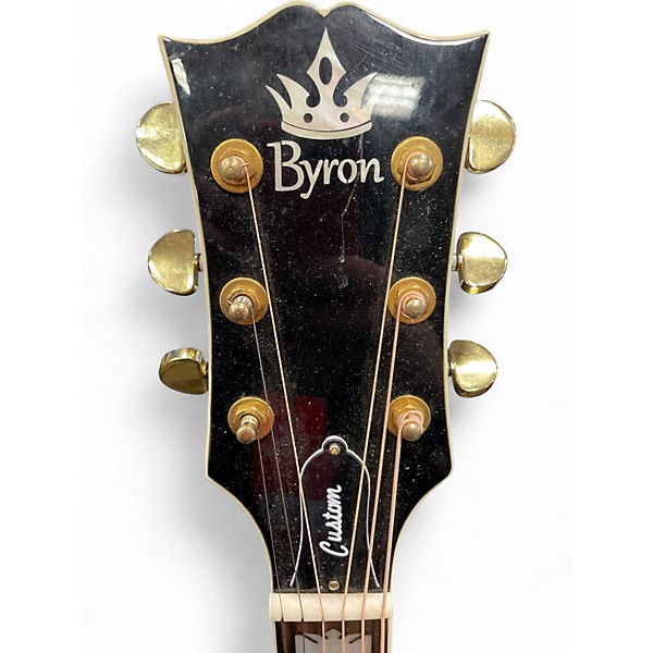 Used 8 Sounds Byron Jumbo Custom 2 Color Sunburst Acoustic Guitar