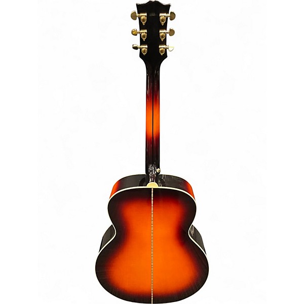 Used 8 Sounds Byron Jumbo Custom 2 Color Sunburst Acoustic Guitar