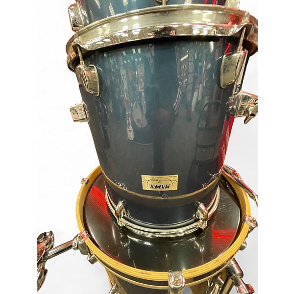 Used Mapex 4 Piece V SERIES BLUE Drum Kit