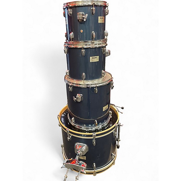 Used Mapex 4 Piece V SERIES BLUE Drum Kit