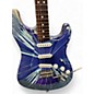 Used 2003 Fender Splattercaster Stratocaster WHITE AND BLUE Solid Body Electric Guitar thumbnail